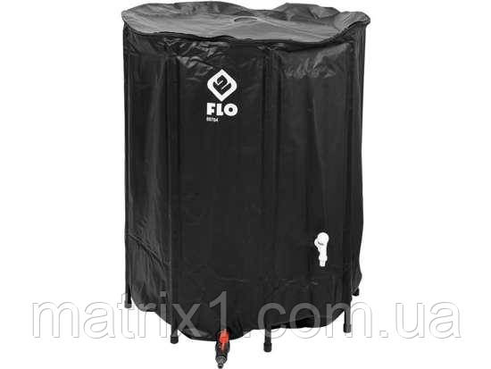 Бак збірний дощовий води з ПВХ FLO: 500 л, Ø = 3/4", Ø 80 x 98 см, стійкий до УФ-променів. Польща