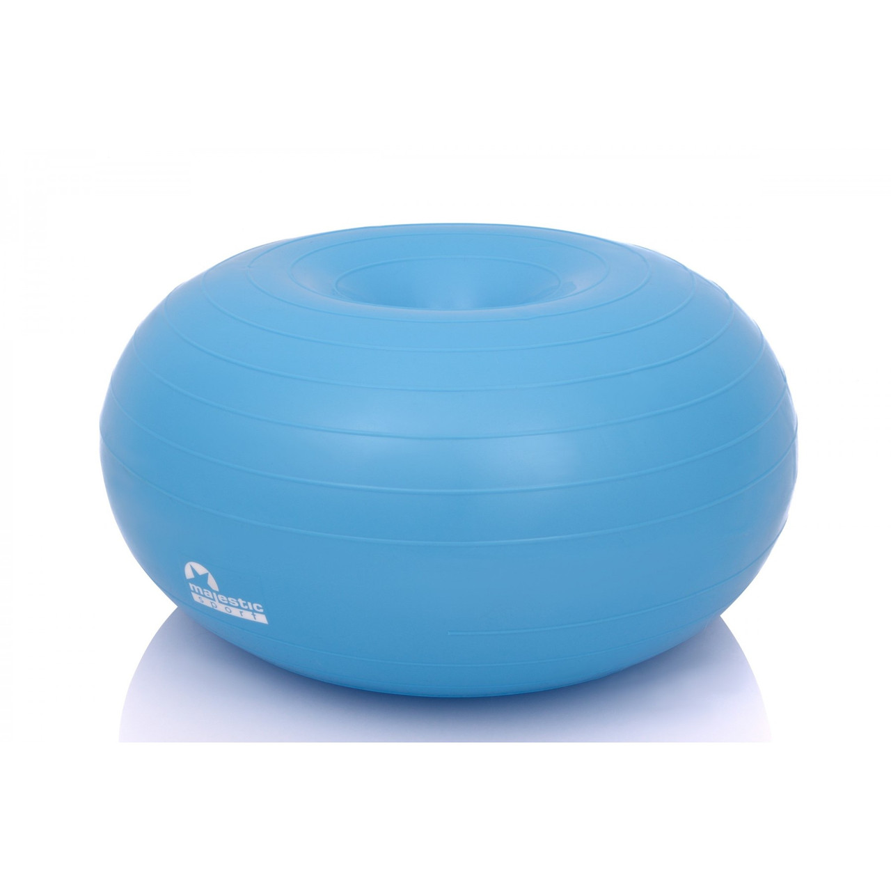 М'яч для фітнесу (пончик) Majestic Sport Air Ball Donut 50 x 28 см Anti-Burst GVP5030/B Poland