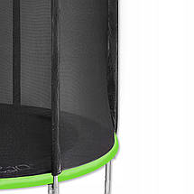 Батут із зовнішньою сіткою 4FIZJO Classic 10FT 312 см 4FJ0306 Black/Green Poland, фото 3