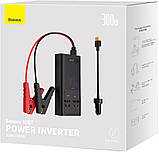 Автомобільний інвертор Baseus IGBT Power Inverter 300W (220V CN/EU) Black (CGNB010101), фото 4