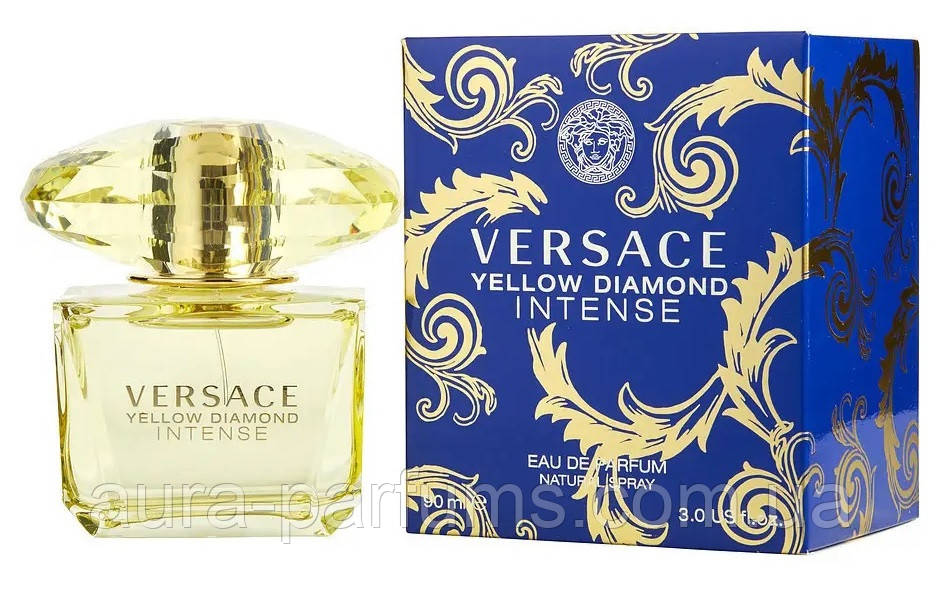 Жіночі парфуми Versace Yellow Diamond Intense (Версаче Еллоу Даймонд Інтенс) Парфумована вода 90 ml/мл
