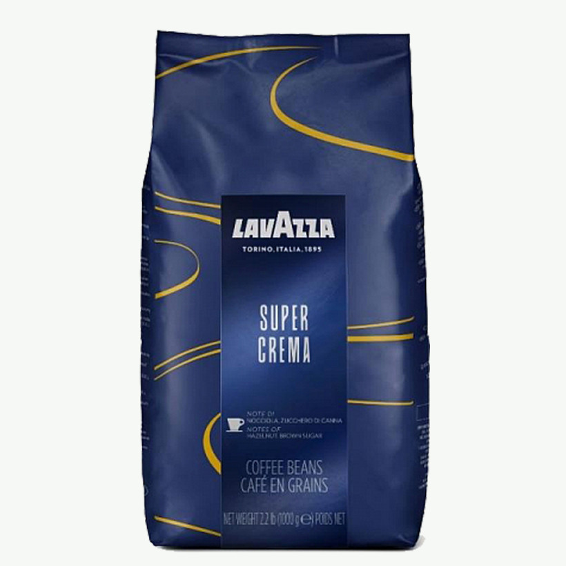 Кава Lavazza Super Crema у зернах 1 кг