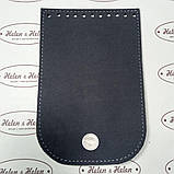 Клапан малий із тисненням "Кокопеллi". Цвет "Серый", фото 2