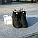 РОЗПРОДАЖ! 40 26 см! Чоловічі кросівки Reebok чорні на ху 40 26 см, фото 3
