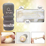 Мастурбатор чоловічий силіконовий багаторазовий. Маструбатор чашка. Імітація вагінального сексу, фото 2