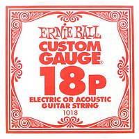 Струна Ernie Ball 1018 Plain Steel .018 (акустика\электро)