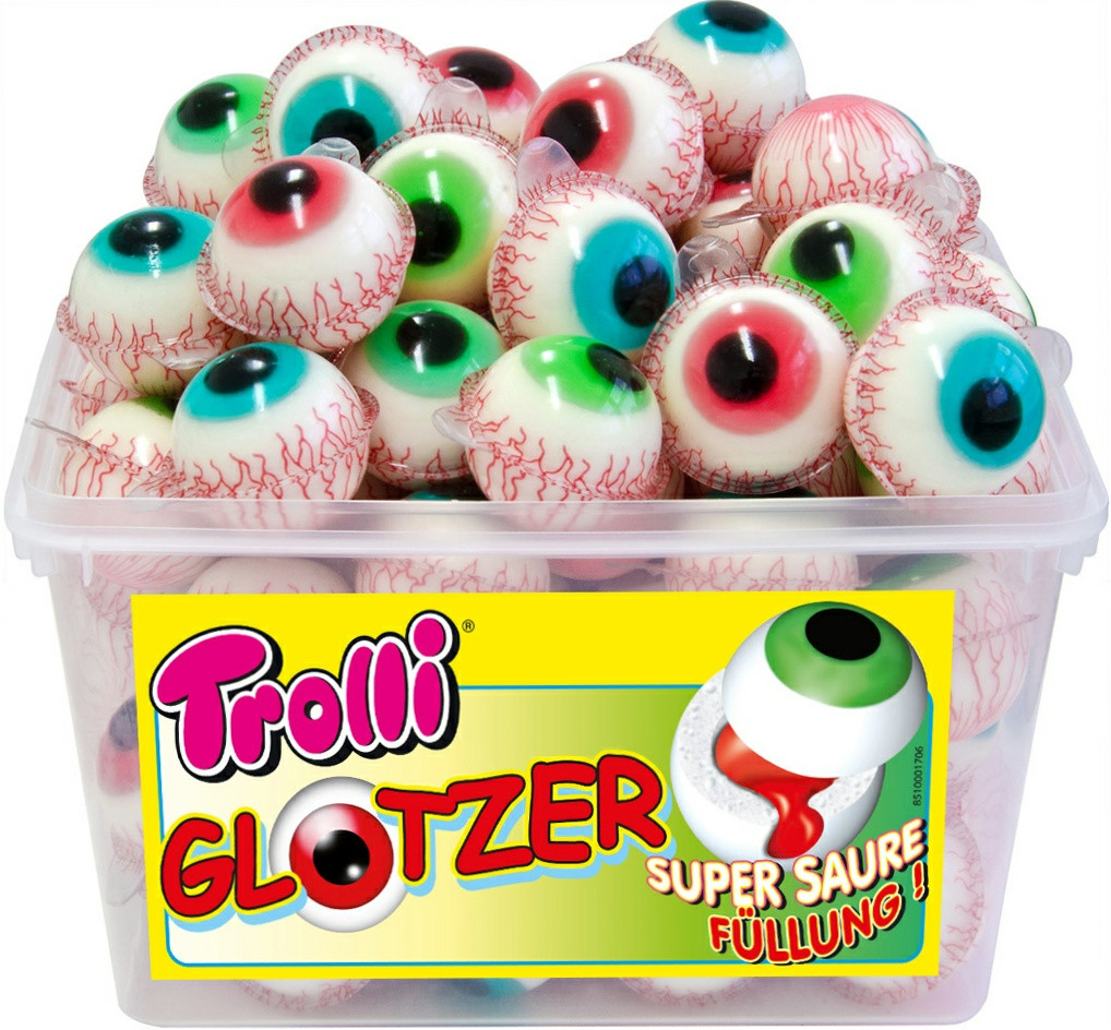 Жувальні цукерки Trolli Glotzer "Очі"