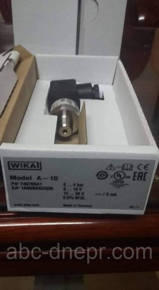 Датчик тиску Wika A-10