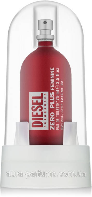 Жіночі парфуми Diesel Zero Plus Feminine (Дізель Зеро Плюс Фемінін) Туалетна вода 75 ml/мл