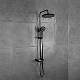 Душова система GAPPO G2403-6, чорний/хром, фото 2