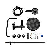 Душова система GAPPO G2403-6, чорний/хром, фото 5