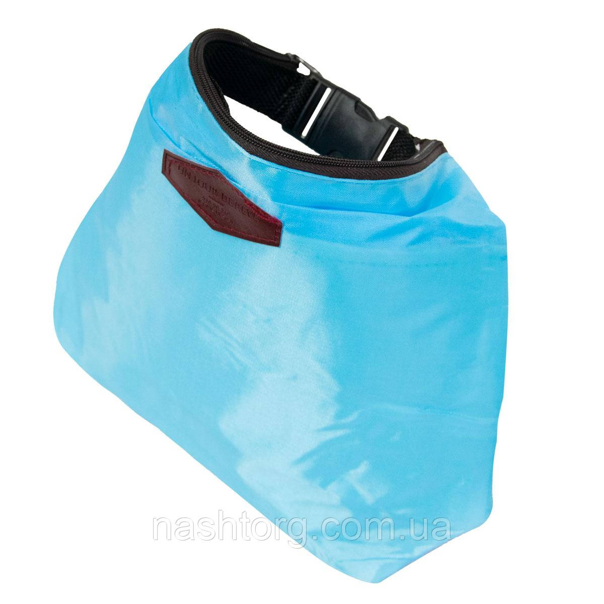 Термосумка для еды "Uniour Dereve" Голубая, сумка холодильник маленькая для обеда (сумка термос) (NT) - фото 2 - id-p1755868639