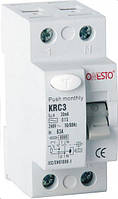 Дифреле ONESTO 1п+N 16А RCD 30mA, тип AC (KRC3)