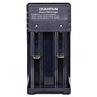 Зарядное устройство Quantum QM-BC2020 для Li-ion 3.7V акум. 2-slot (USB)