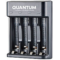 Зарядное устройство Quantum QM-BC1040 для Ni-MH/Ni-CD 1.2V акум. AA/AAA 4-slot (USB)