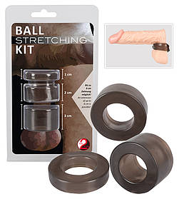 Ерекційне кільце   Ball Stretching Kit-Вібратор