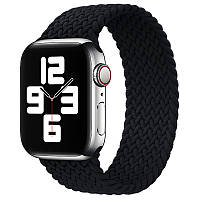 Ремінець Braided Solo Loop для Apple watch 38mm/40mm 135mm Чорний