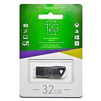 Флеш-драйв USB Flash Drive T&G 114 Metal Series 32GB Чорний