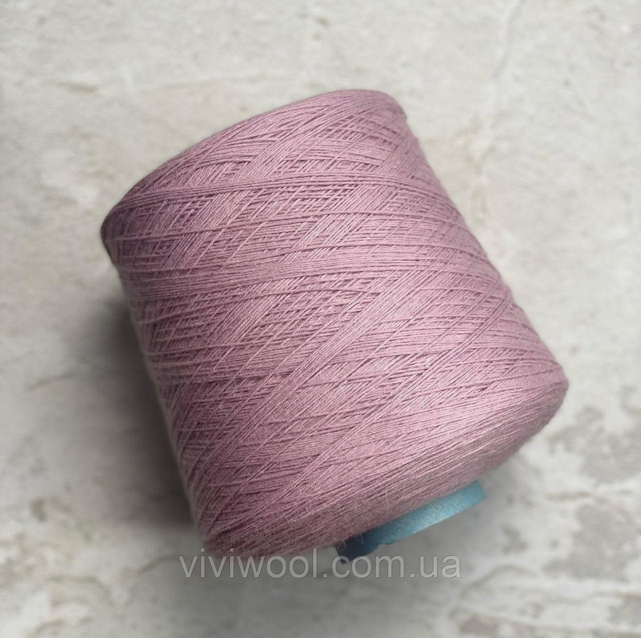 Пряжа в бобіні альпака Art. Mito Filatura di Pollone 520м/100г колір Рожевий нектар
