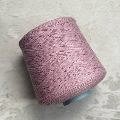 Пряжа в бобіні альпака Art. Mito Filatura di Pollone 520м/100г колір Рожевий нектар