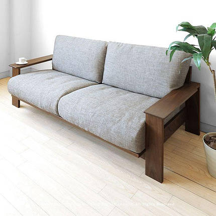 Дерев'яний диван "Лайкос", диван з дерева, диван з масиву дерева, диван з ясена, фото 2