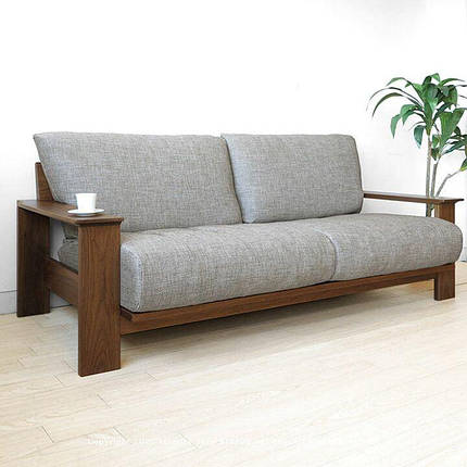 Дерев'яний диван "Лайкос", диван з дерева, диван з масиву дерева, диван з ясена, фото 2
