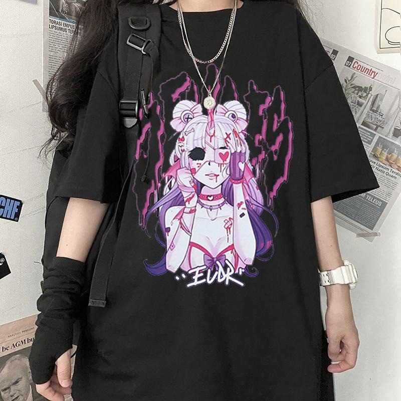 Футболка аниме E-girl Kawaii: продажа, цена в Запорожье. Женские ...