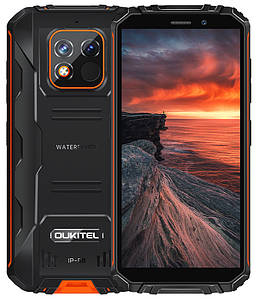 Oukitel WP18 Pro 5.93" 4GB RAM 64GB ROM 12500мАч 13MP 4G IP68 IP69K NFC Android12 Orange