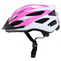 Шлем велосипедный ProX Thumb белый с розовым (A-KO-0179) - M 55-58 см