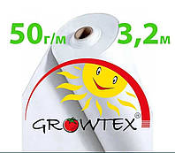 Агроволокно 50 г/м2 3,2 м х 50 м Біле GROWTEX, Україна