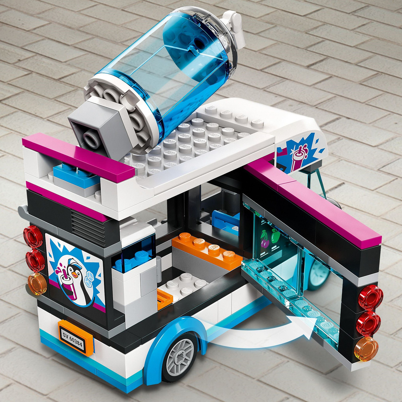 LEGO [[60384]] ЛЕГО Cіty Веселий фургон пінгвіна [[60384]] (ID ...