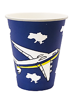 Стакан паперовий "ПАТРІОТ" 110мл 50шт/уп ІП