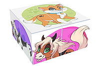 Іграшка кубики "Свійські тварини ТехноК", арт. 1837, фото 2