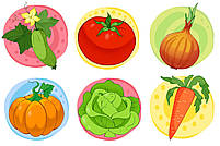 Іграшка кубики "Овочі ТехноК", арт. 1349, фото 2