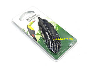 Ароматизатор підвісний Перо Black Ice Kogado