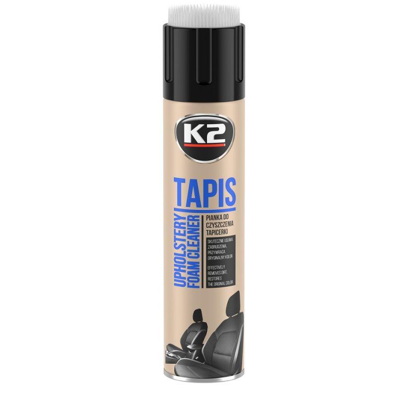 Засіб для очищення тканин зі щіткою Tapis Aero + Brush 600 мл K206B K2