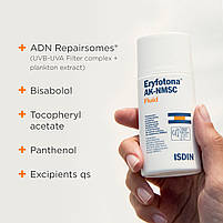 Сонцезахисний крем SPF100 | ISDIN Eryfotona AK-NMSC Fluid SPF100 50 мл. BX972, фото 3