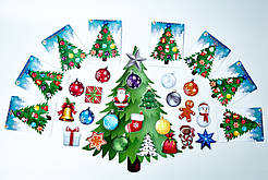 Гра на липучках Ялинка