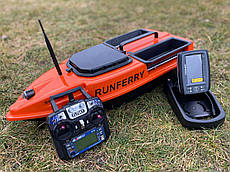 Короповий кораблик Runferry Camarad V4 Orange GPS автопілот + ехолот Toslon TF520