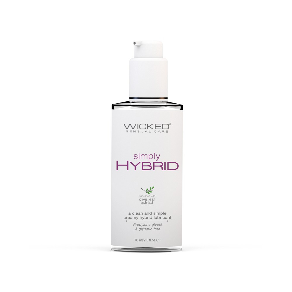 Лубрикант на водній/силіконовій основі WICKED SIMPLY HYBRID 70ML, фото 1