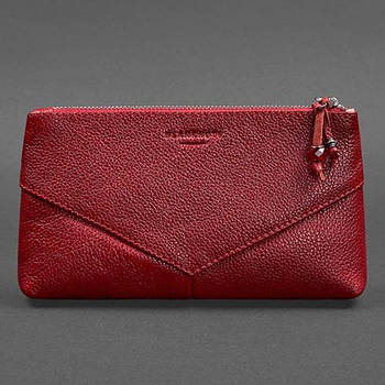 Жіноча косметичка з натуральної шкіри "Рубін"