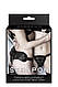 Трусики для страпону з 2 кільцями STRAPON BLACK PU HARNESS WITH TWO RINGS, фото 2