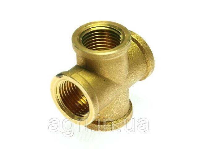 Хрестовина 3/4" ВВВ латунна