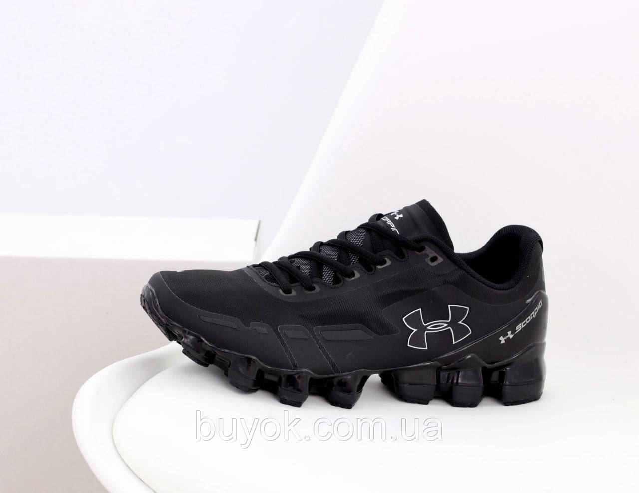 Чоловічі кросівки Under Armour Scorpio Running Shoes Black