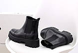 Жіночі черевики Balenciaga Tractor 20mm Boot Black (с мехом) 636599WA8E91000, фото 4