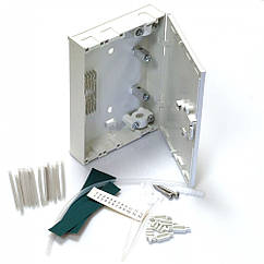 Абонентська розетка/бокс LW FTTH, для 4xSC simplex/ LC duplex прохідна