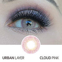 Контактные цветные линзы Urban Layer Cloud Pink
