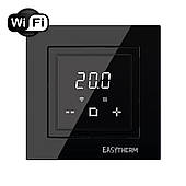 Терморегулятор EasyTherm ET-45 Wi-Fi Чорний / Програмований, сенсорний, для теплої підлоги, з 1-м датчиком