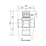 Змішувач термостатичний Icma 1" No149, фото 2