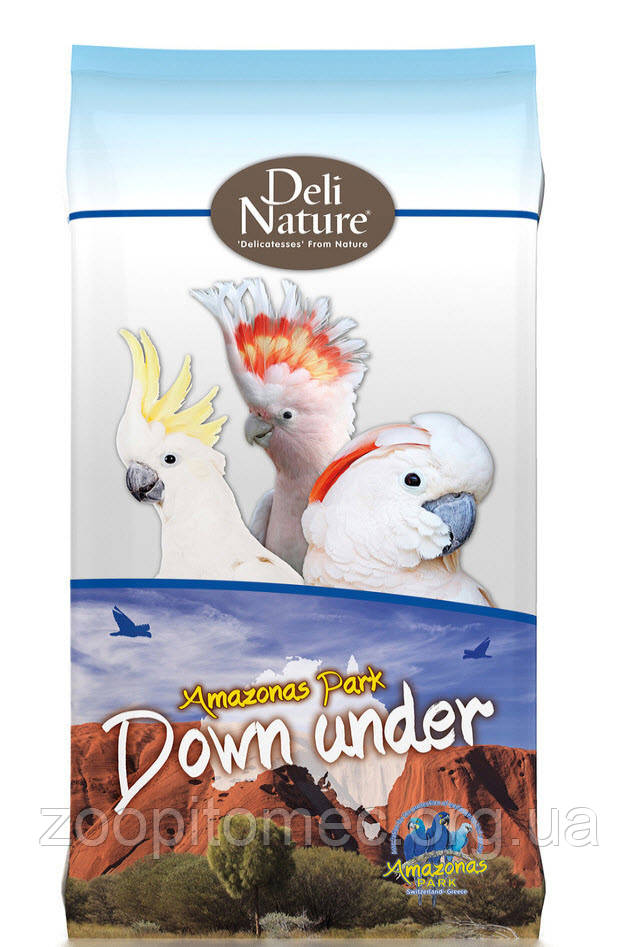Корм для великих папуг Deli Nature (Делі Натюре) 21 AMAZONAS PARK DOWN UNDER 15 кг, фото 1